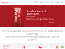 Tablet Screenshot of digicliff.com